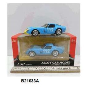 Blue Alloy Model Car